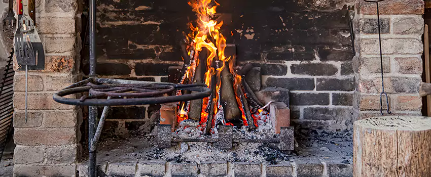 Cracked Electric Fireplace Bricks Repair Services in Covington, WA