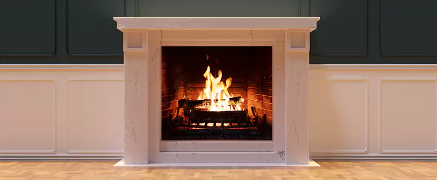 Open Flame Wood-Burning Fireplace Installation Services in Covington, Washington