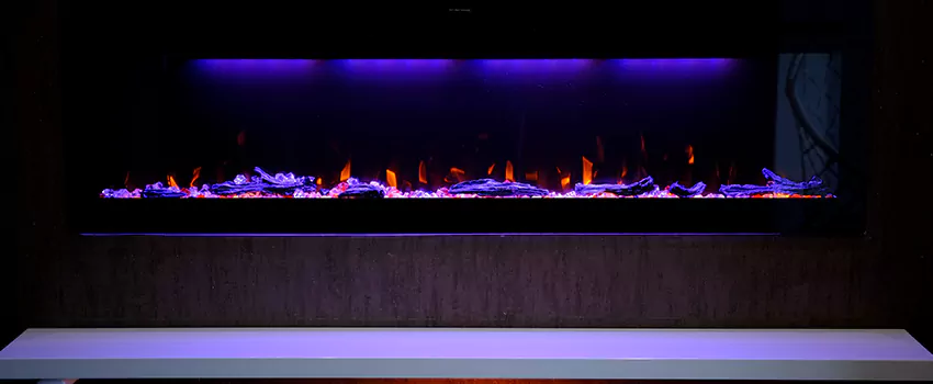 Dynamic Flame Color Fireplace Installation in Covington, WA